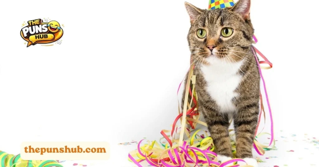 Cat Birthday Card Puns