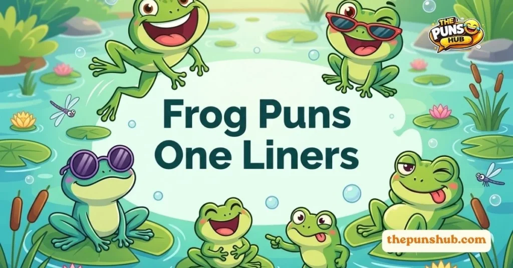 Frog Puns One Liners
