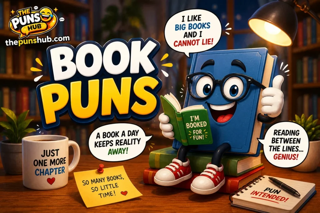 book puns