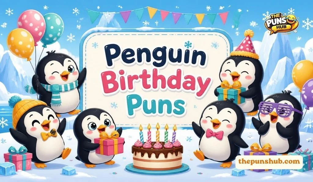 penguin birthday puns