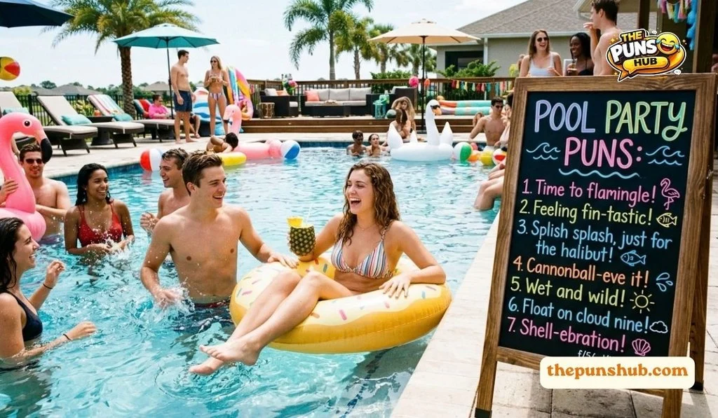 Pool Party Puns