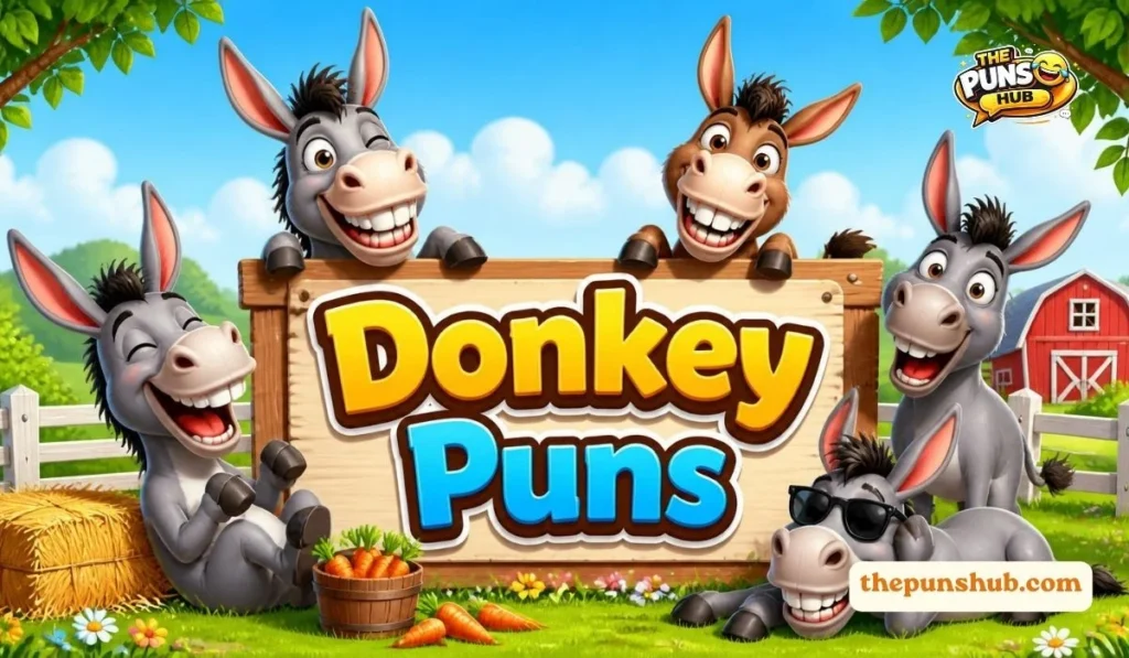 Donkey Puns One Liners
