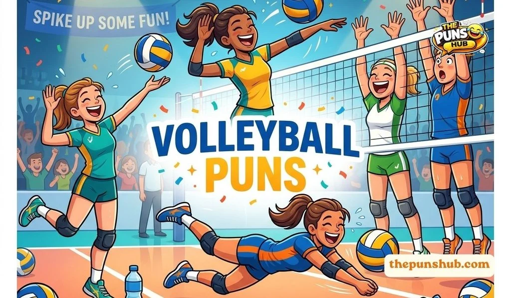 Volleyball Puns