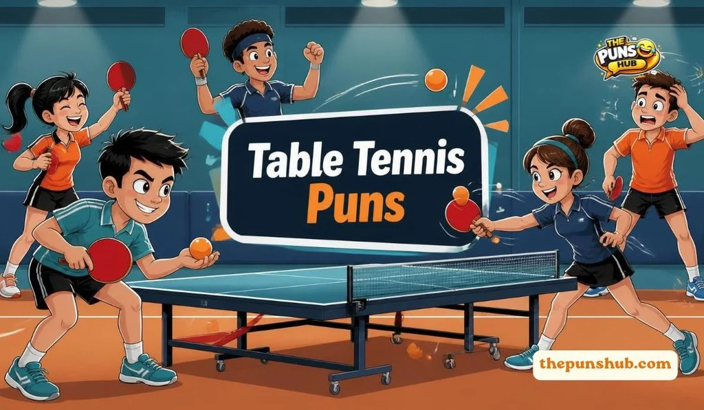 Table Tennis Puns